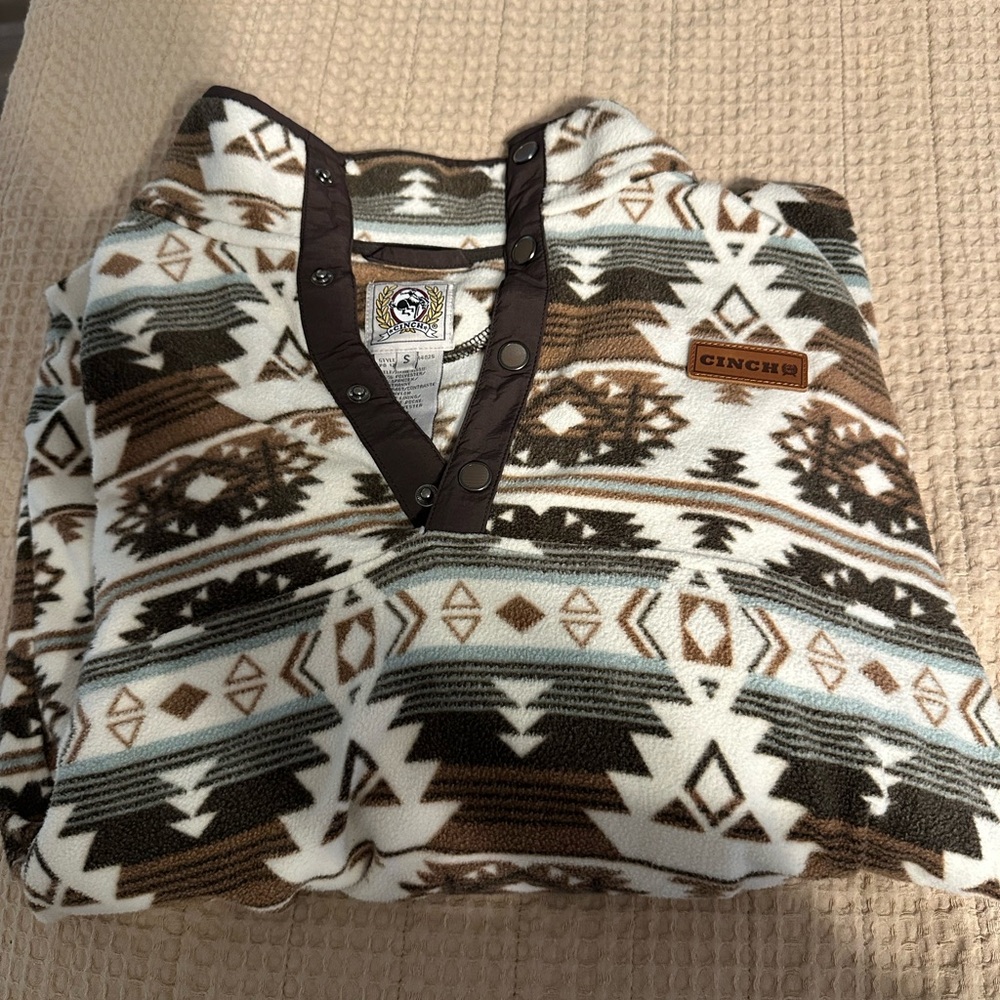 Cinch pull over Sz S